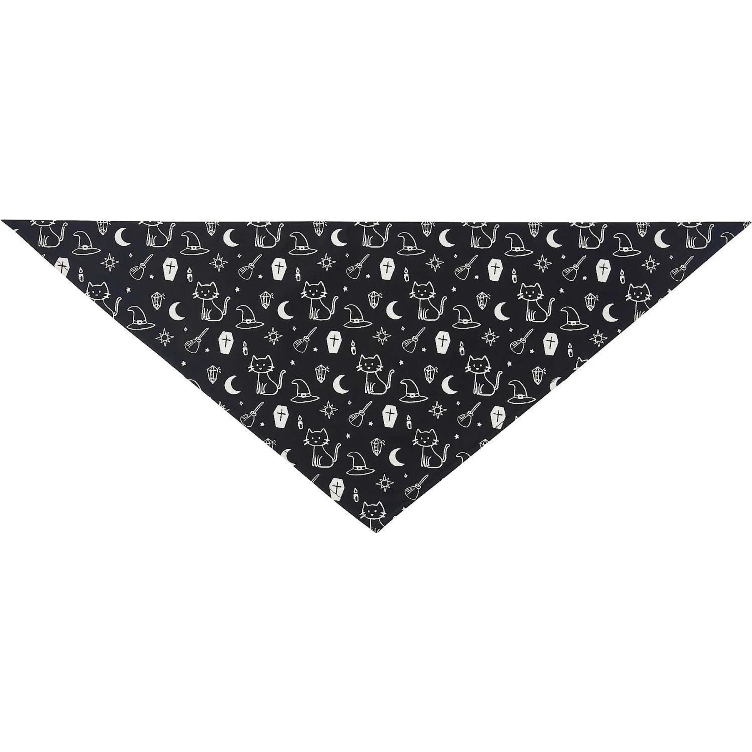Frisco Glow In The Dark Mystical Print Dog & Cat Bandana 7 Frisco Glow In The Dark Mystical Print Dog & Cat Bandana - Image 5