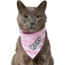 Frisco Pink Camo Personalized Dog & Cat Bandana -Frisco Sales Store 267567 PT8. AC SS1800 V1623164559