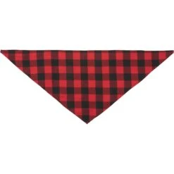 Red Buffalo Plaid Dog & Cat Bandana -Frisco Sales Store 267899 PT4. AC SS1800 V1637674624