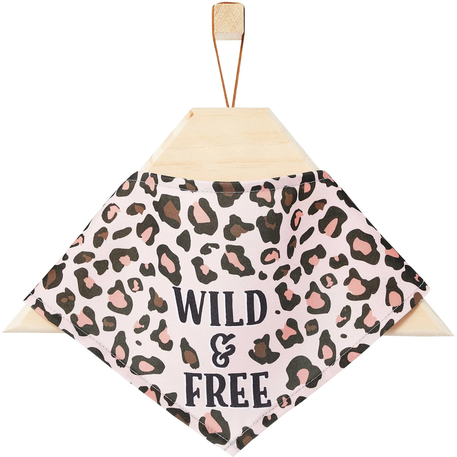 Frisco Pink Leopard Dog & Cat Bandana 3 Frisco Pink Leopard Dog & Cat Bandana