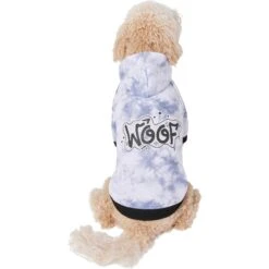 Frisco Woof Tiedye Print Dog & Cat Hoodie -Frisco Sales Store 267986 PT2. AC SS1800 V1637649411