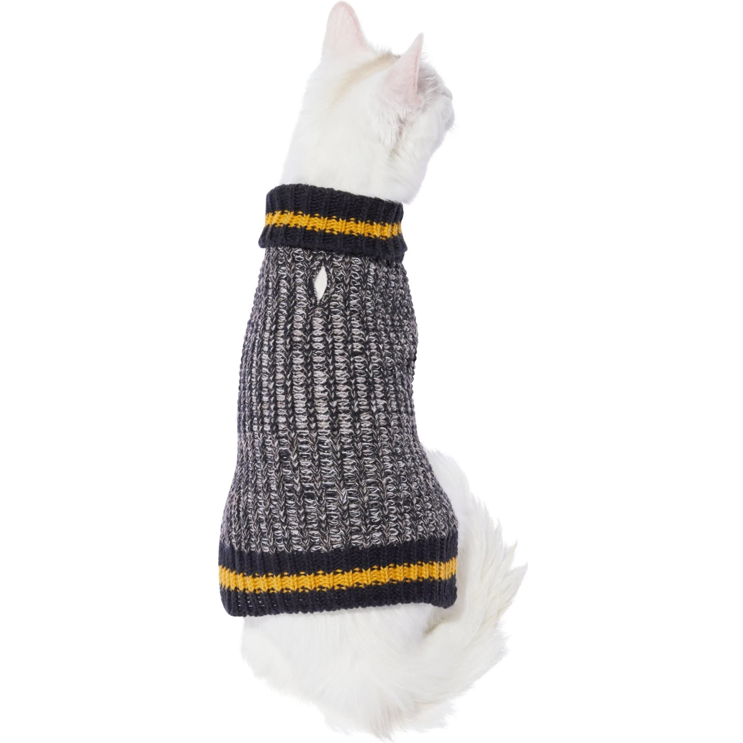 Frisco Heathered Knit Dog & Cat Sweater With 60% Recycled Content 5 Frisco Heathered Knit Dog & Cat Sweater With 60% Recycled Content - Image 3