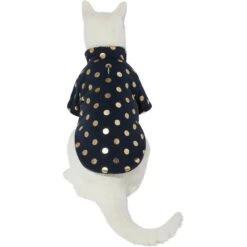 Frisco Lightweight Gold Dotted Dog & Cat Jacket, Navy 11 Frisco Lightweight Gold Dotted Dog & Cat Jacket, Navy -Frisco Sales Store 268247 PT2. AC SS1800 V1628741286