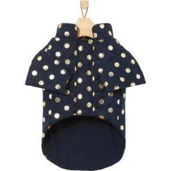 Frisco Lightweight Gold Dotted Dog & Cat Jacket, Navy 13 Frisco Lightweight Gold Dotted Dog & Cat Jacket, Navy -Frisco Sales Store 268247 PT5. AC SS1800 V1628824894
