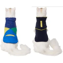 Frisco Mediumweight Colorblock 2-in-1 Dog & Cat Fleece Coat -Frisco Sales Store 268350 PT2. AC SS1800 V1628792216