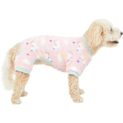 Frisco Dog & Cat Cozy Plush Fleece PJs, Unicorns -Frisco Sales Store 268469 PT2. AC SS1800 V1637685706