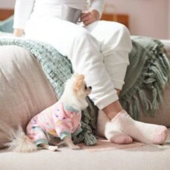 Frisco Dog & Cat Cozy Plush Fleece PJs, Unicorns -Frisco Sales Store 268469 PT8. AC SS1800 V1629836502