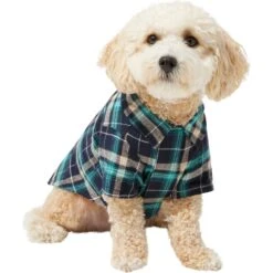 Frisco Multi-Plaid Dog & Cat Flannel Shirt -Frisco Sales Store 268588 PT2. AC SS1800 V1637651794