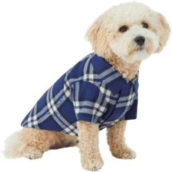 Frisco Navy Plaid Dog & Cat Flannel Shirt 13 Frisco Navy Plaid Dog & Cat Flannel Shirt -Frisco Sales Store 268596 PT2. AC SS1800 V1637679780