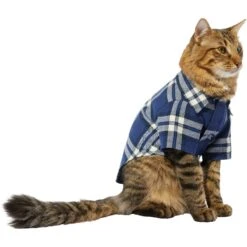 Frisco Navy Plaid Dog & Cat Flannel Shirt 14 Frisco Navy Plaid Dog & Cat Flannel Shirt -Frisco Sales Store 268596 PT3. AC SS1800 V1637652439