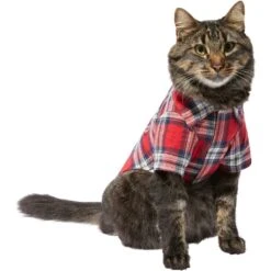 Frisco Red Plaid Dog & Cat Shirt -Frisco Sales Store 268604 PT3. AC SS1800 V1637657839