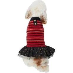 Frisco Chenille Knit Striped Dog & Cat Dress 11 Frisco Chenille Knit Striped Dog & Cat Dress -Frisco Sales Store 268668 PT2. AC SS1800 V1637652393