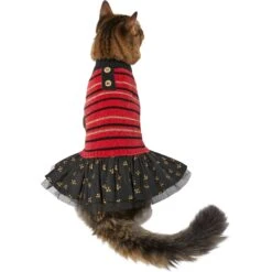 Frisco Chenille Knit Striped Dog & Cat Dress 12 Frisco Chenille Knit Striped Dog & Cat Dress -Frisco Sales Store 268668 PT3. AC SS1800 V1637671055