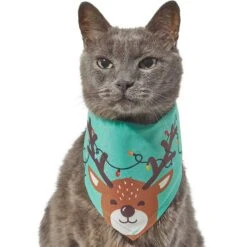Frisco Peekaboo Reindeer Dog & Cat Bandana -Frisco Sales Store 276198 PT2. AC SS1800 V1637646741