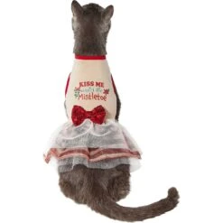 Frisco Kiss Me Under The Mistletoe Dog & Cat Dress -Frisco Sales Store 276335 PT2. AC SS1800 V1637656899