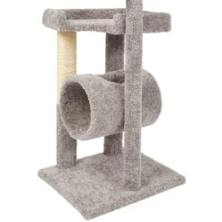 Frisco 54-in Real Carpet Cat Tree With Tunnel And Square Perches -Frisco Sales Store 282767 PT4. AC SS1800 V1621948663