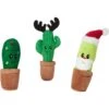 Frisco Holiday Cactus Plush Cat Toy With Catnip, 3 Count -Frisco Sales Store 287329 MAIN. AC SS1800 V1661874367