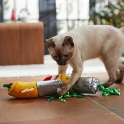 Frisco Holiday Elf Burrito Plush Cat Toy With Catnip, 2 Count -Frisco Sales Store 287375 PT3. AC SS1800 V1632776330