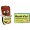 Frisco Protein Bar & Gym Membership Plush Cat Toy With Catnip