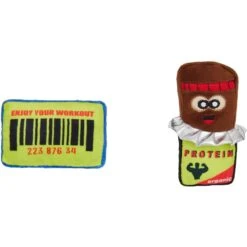 Frisco Protein Bar & Gym Membership Plush Cat Toy With Catnip -Frisco Sales Store 288951 PT2. AC SS1800 V1638335189