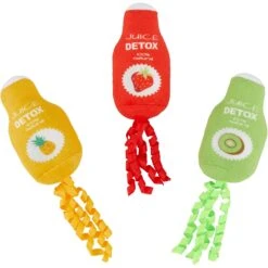 Frisco New Year, New Me Juice Cleanse Plush Cat Toy With Catnip