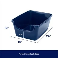 Frisco High Sided Cat Litter Box, Extra Large & World's Best Multi-Cat Unscented Clumping Corn Cat Litter 9 Frisco High Sided Cat Litter Box, Extra Large & World's Best Multi-Cat Unscented Clumping Corn Cat Litter -Frisco Sales Store 293046 PT2. AC SS1800 V1619998947
