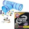 Frisco Plush, Teaser, Ball & Tri-Tunnel Variety Pack Cat Toy With Catnip, 20 Count & Arm & Hammer Litter Clump & Seal Multi-Cat Scented Clumping Clay Cat Litter -Frisco Sales Store 293064 MAIN. AC SS1800 V1620013338