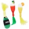 Frisco Brunch Bottomless Mimosas Plush Cat Toy With Catnip, 3 Count -Frisco Sales Store 297288 MAIN. AC SS1800 V1642086393