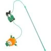 Frisco St. Patrick's Leprechaun Teaser Wand Cat Toy With Catnip