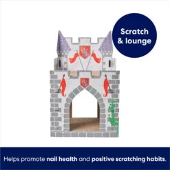 Frisco Castle Cardboard Cat House, 2-Story -Frisco Sales Store 308822 PT2. AC SS1800 V1689354927