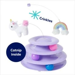 Frisco Unicorn & Rainbow Cat Tracks Cat Toy With Catnip 9 Frisco Unicorn & Rainbow Cat Tracks Cat Toy With Catnip -Frisco Sales Store 308891 PT2. AC SS1800 V1695760987