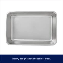 Frisco Stainless Steel Cat Litter Box -Frisco Sales Store 309857 PT2. AC SS1800 V1675279698