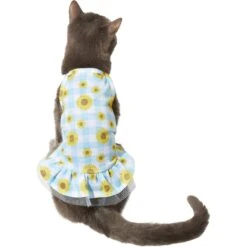 Frisco Sunflower Gingham Dog & Cat Dress 10 Frisco Sunflower Gingham Dog & Cat Dress -Frisco Sales Store 312120 PT2. AC SS1800 V1644425858