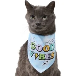 Frisco Good Vibes Dog & Cat Bandana -Frisco Sales Store 312297 PT2. AC SS1800 V1644885749