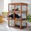 Frisco Collapsible Wood & Wire Cat Cage Playpen, 3 Level 1 Frisco Collapsible Wood & Wire Cat Cage Playpen, 3 Level -Frisco Sales Store 323215 MAIN. AC SS1800 V1645473422