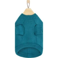 Frisco Teal Button Down Dog & Cat Sweater -Frisco Sales Store 353580 PT5. AC SS1800 V1659727130