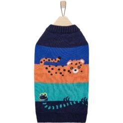 Frisco Anaconda Cheetah Colorblock Dog & Cat Sweater -Frisco Sales Store 353596 PT4. AC SS1800 V1659726300