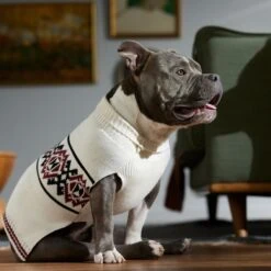 Frisco Geometric Pattern Dog & Cat Sweater -Frisco Sales Store 353642 PT7. AC SS1800 V1660749718