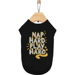 Frisco Nap Hard Play Hard Dog & Cat T-Shirt -Frisco Sales Store 353713 PT4. AC SS1800 V1659725875