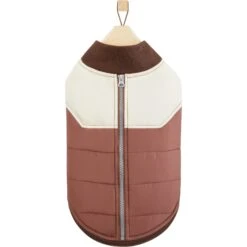 Frisco Lightweight Colorblock Puffer Dog & Cat Jacket -Frisco Sales Store 353809 PT4. AC SS1800 V1661278460