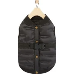Frisco Lightweight Belted Puffer Dog & Cat Jacket -Frisco Sales Store 353825 PT4. AC SS1800 V1659725930