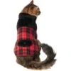 Frisco Mediumweight Plaid Faux Fur Dog & Cat Jacket -Frisco Sales Store 353847 MAIN. AC SS1800 V1661262255