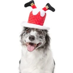 Frisco Down The Chimney Dog & Cat Headpiece -Frisco Sales Store 357934 PT2. AC SS1800 V1660756047