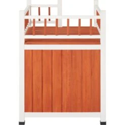 Frisco Outdoor Wooden Cat House With Elevated Balcony Steps -Frisco Sales Store 360998 PT3. AC SS1800 V1657828422