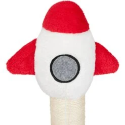 Frisco Rocket Ship 23" Sisal Cat Scratching Post With Play Base -Frisco Sales Store 371365 PT2. AC SS1800 V1664373475