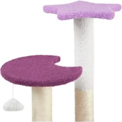 Frisco Star, Moon And Cloud 25" Plush Cat Tree -Frisco Sales Store 371373 PT2. AC SS1800 V1670967421