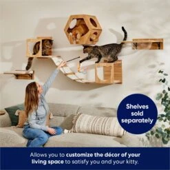 Frisco Acrylic Bowl Wall Mounted Cat Wall Shelf -Frisco Sales Store 373439 PT3. AC SS1800 V1675692704