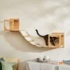 Frisco Cat Silhouette With Bridge Wall Mounted Cat Wall Shelves -Frisco Sales Store 373441 MAIN. AC SS1800 V1672765575