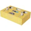 Frisco Cheese Interactive Maze Cardboard Cat Toy Box With Catnip -Frisco Sales Store 506106 MAIN. AC SS1800 V1668631338