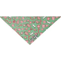 Frisco Gingerbread Treats Personalized Dog & Cat Bandana -Frisco Sales Store 564502 PT3. AC SS1800 V1660250967
